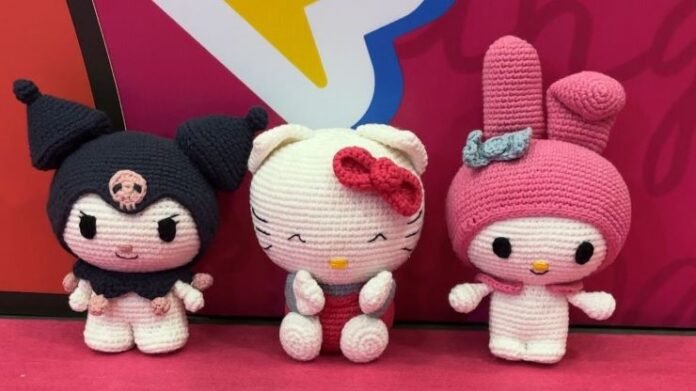 Amigurumi Hello Kitty amigos