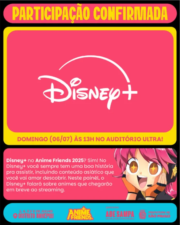 disney anime friends 2025