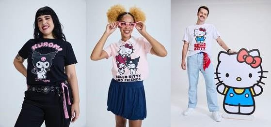 Hello Kitty Caedu Sanrio Roupas
