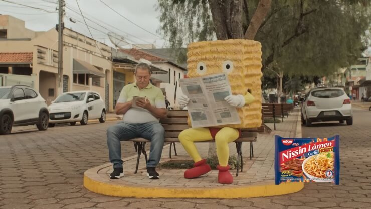 Novos-Sabores-Picantes-nissin-campanha Nissin lamen apimentado