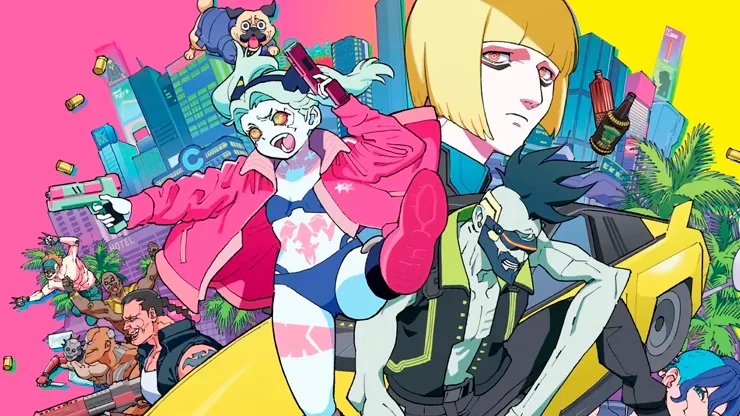 Capa variante limitada de Cyberpunk: Edgerunners MADNESS