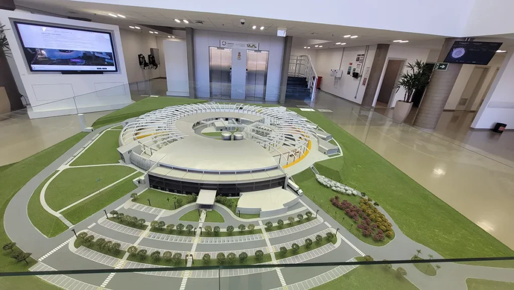 maquete sirius