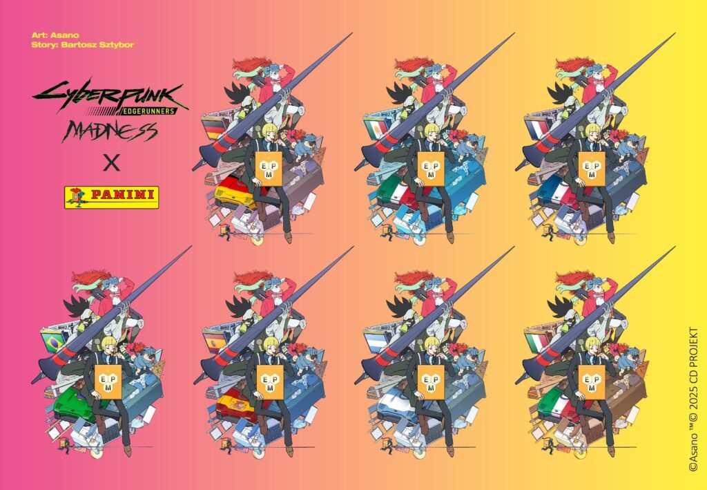 Cyberpunk: Edgerunners MADNESS  Capa Variante Exclusiva Panini