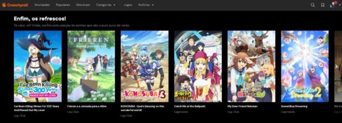 Crunchyroll dezembro verão