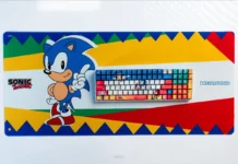 Higround e SEGA Lançam Nova Coleção de Teclados Gamer Inspirados em Sonic e Dreamcast sonic higround