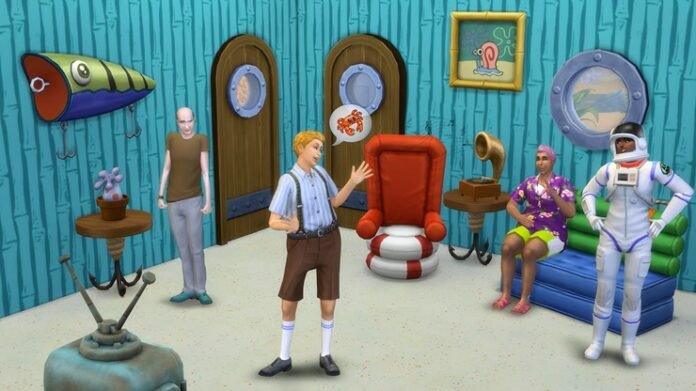 The Sims 4 Bob Esponja
