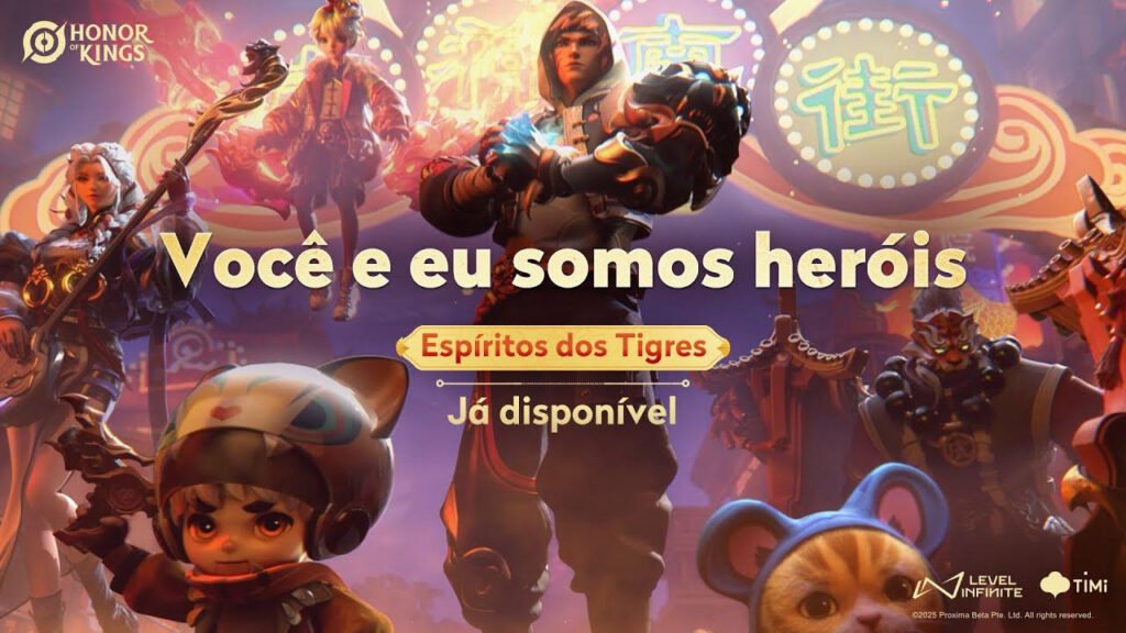 Honor of Kings 2026 Ano do Tigre