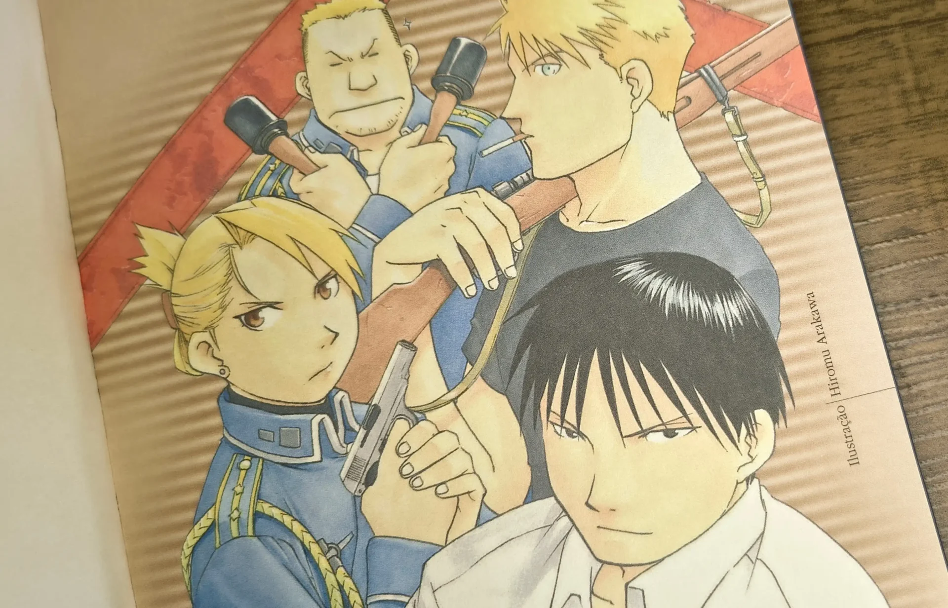 Fullmetal-alchemist-o-alquimista-abduzido-jbc-colorida Fullmetal Alchemist - O Alquimista Abduzido Editora JBC novel página colorida