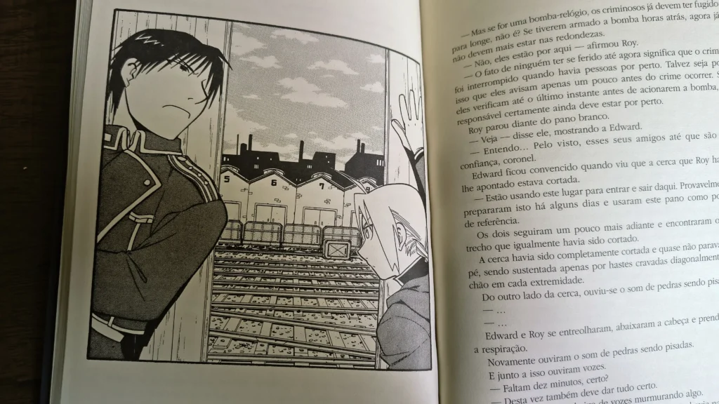 Fullmetal Alchemist - O Alquimista Abduzido Editora JBC novel ilustração