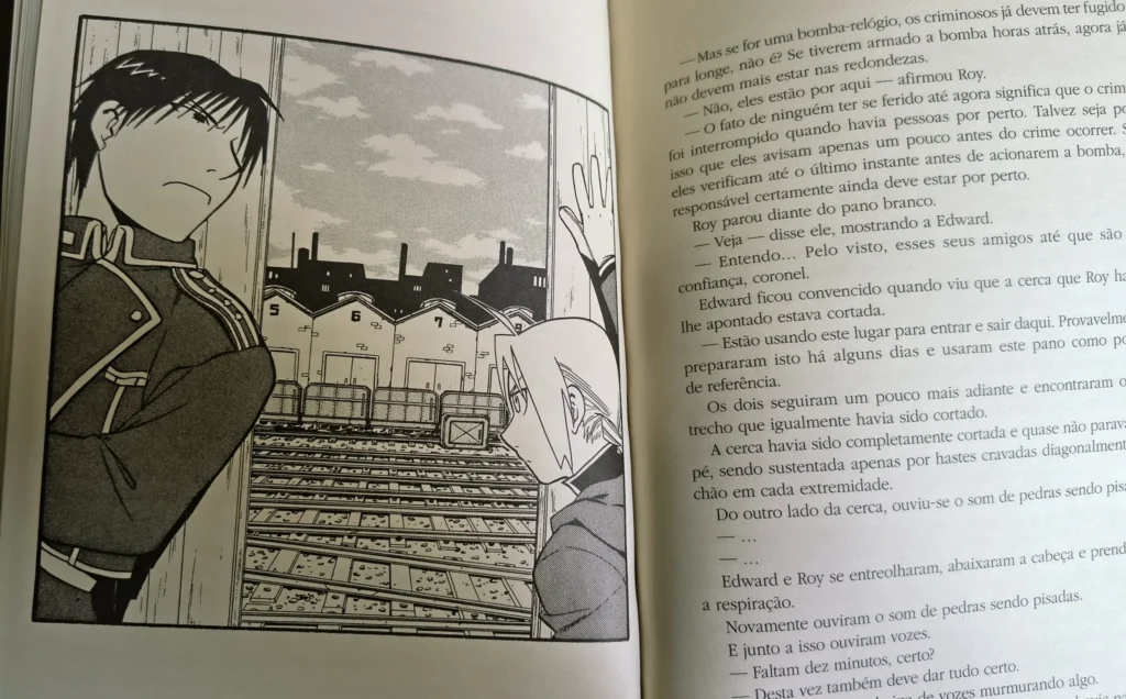 Fullmetal Alchemist - O Alquimista Abduzido Editora JBC novel ilustração