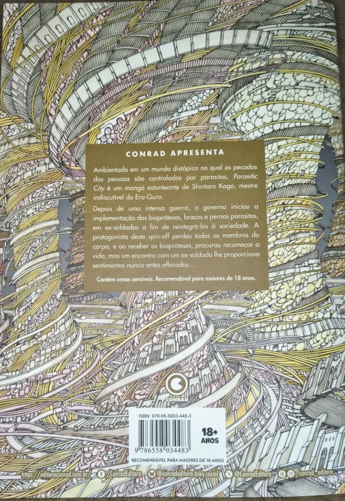 Parasitic City Conrad contracapa