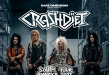 Crashdïet anuncia shows no Brasil em janeiro de 2027 crashdiet show 2027