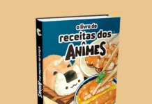Livro de Receitas dos Animes retorna ao estoque com 30% de desconto o livro de receita dos animes
