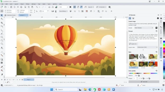 CorelDRAW Graphics Suite 2026 IA