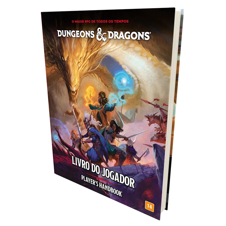 livro do jogador 2024 dungeons dragons