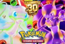 Nova coleção de Pokémon Estampas Ilustradas celebra os 30 anos da franquia pokemon-estampas-ilustradas-nova-colecao-30-anos-capa