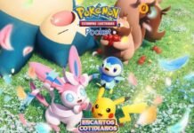 Nova Expansão, Encantos Cotidianos, está chegando em Pokémon Pocket pokemon-estampas-ilustradas-pocket-encantos-cotidianos-capa