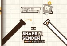 Junte a Narrativa e a Física e resolva os problemas de Shape Sender Deluxe shape-sender-deluxe-data-lancamento-capa
