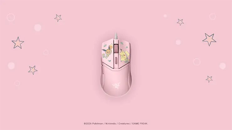 Razer Cobra – Edição Pikachu & Eevee