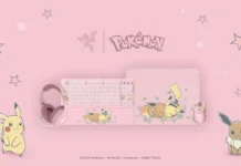Pikachu e Eevee são destaques em nova linha de periféricos oficiais da Razer razer pikachu eevee