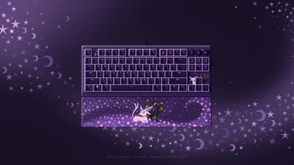 razer umbreon espeon pokemon Razer Ornata V3 Tenkeyless