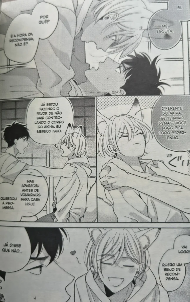 Ciúme cor de Raposa Editora JBC boys love