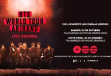 BTS | Shows em São Paulo e Buenos Aires chegam aos cinemas do mundo transmissão BTS em São Paulo