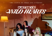 KATSEYE WILD HEARTS poster