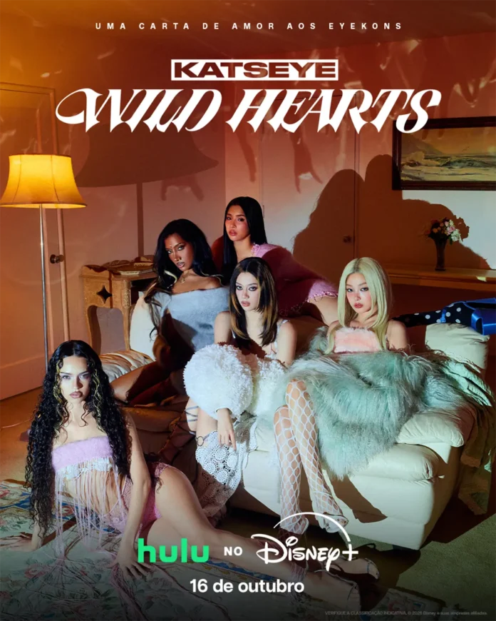 KATSEYE WILD HEARTS poster KATSEYE WILD HEARTS poster