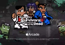 River City ganha aventura caótica contra hordas de mortos-vivos River City Survivors Downtown of the Dead - Key Visual