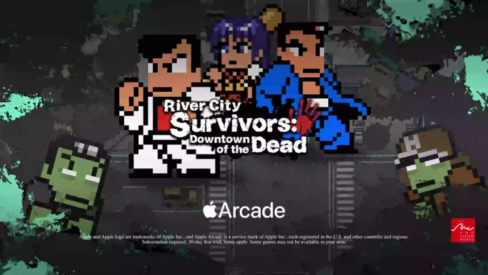 River City Survivors Downtown of the Dead - Key Visual