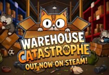 ‘Warehouse Catastrophe’ desafia o jogador a organizar o caos felino no Steam Warehouse Catastrophe no Steam